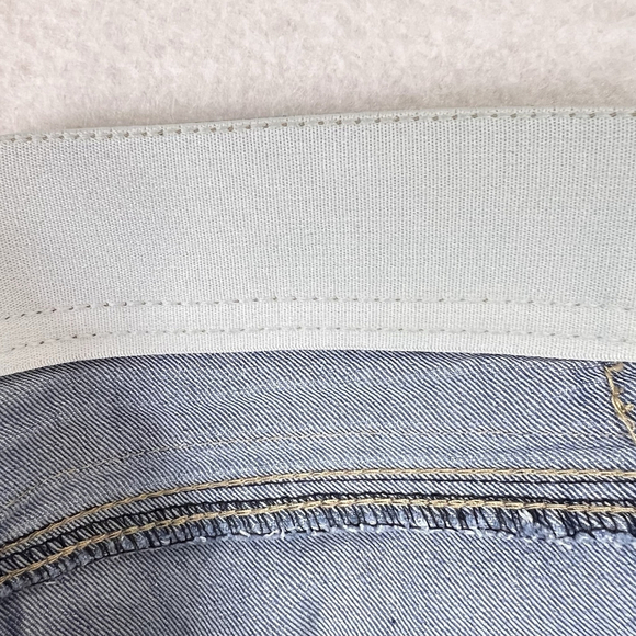 Democracy Jeans Skinny Blue Womens Denim Mid Wash "Ab"solution Elastic Waist 8 - Picture 9 of 9